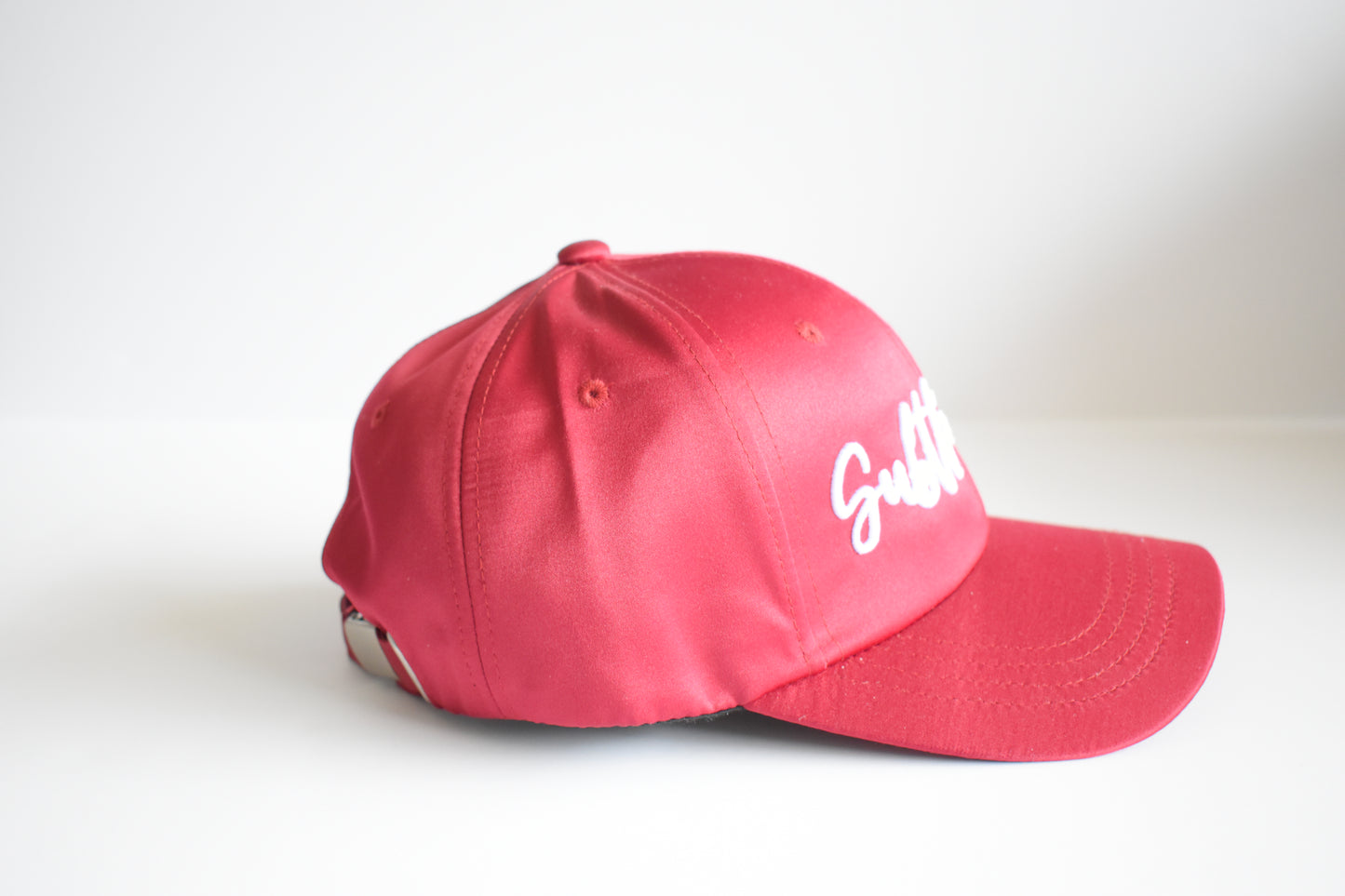 Subtle Fresh Script Satin Strapback